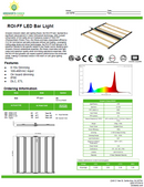 ROI FF 2.0 LED Bar Light Specification Sheet