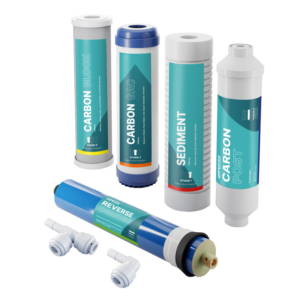 NU Aqua Platinum Series Complete Filter Replacement Set With Membrane