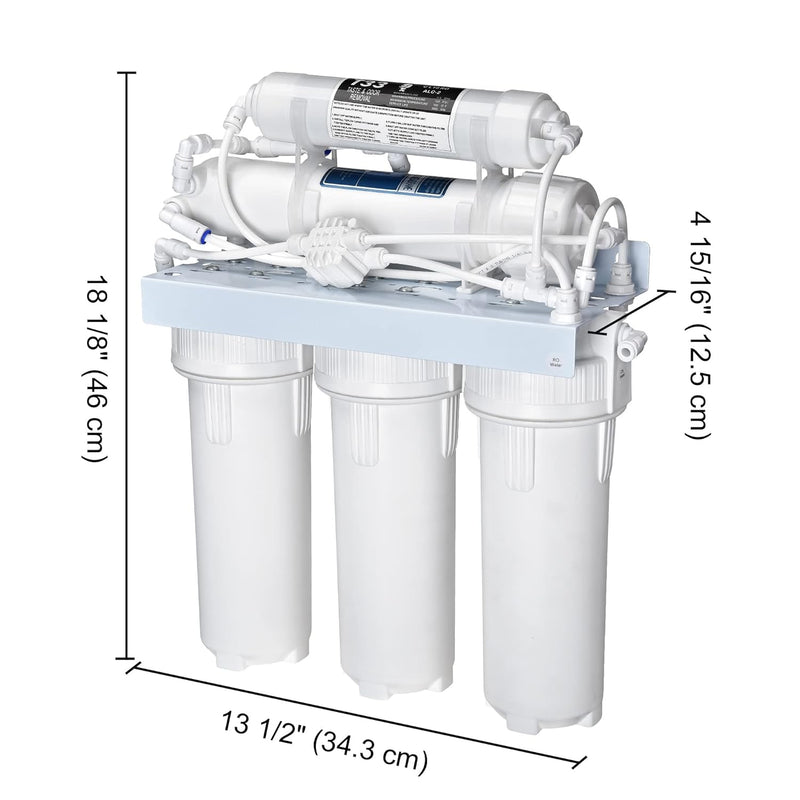 Yescom 5-Stage 100 GPD Drinking Reverse Osmosis Water Filter System