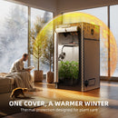 Spider Farmer 3x3 Grow Tent Cover Winter Thermal Protection Lifestyle