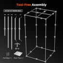 Spider Farmer Master Series 3x3 Grow Tent Tool Free Assembly