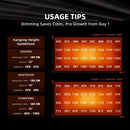 Spider Farmer Newest Version Dimmable Foldable G4500 Tips