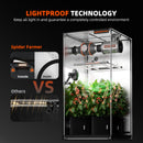 Spider Farmer V3 Upgraded Lightproof Technology