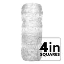 VineLine Durable Plastic Trellis Netting White Roll 5ft x 100ft w/ 4in Squares
