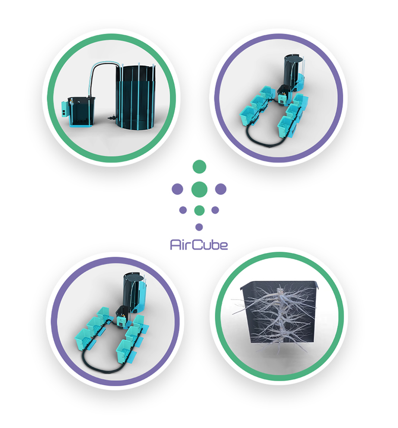 How does the AirCube system work?