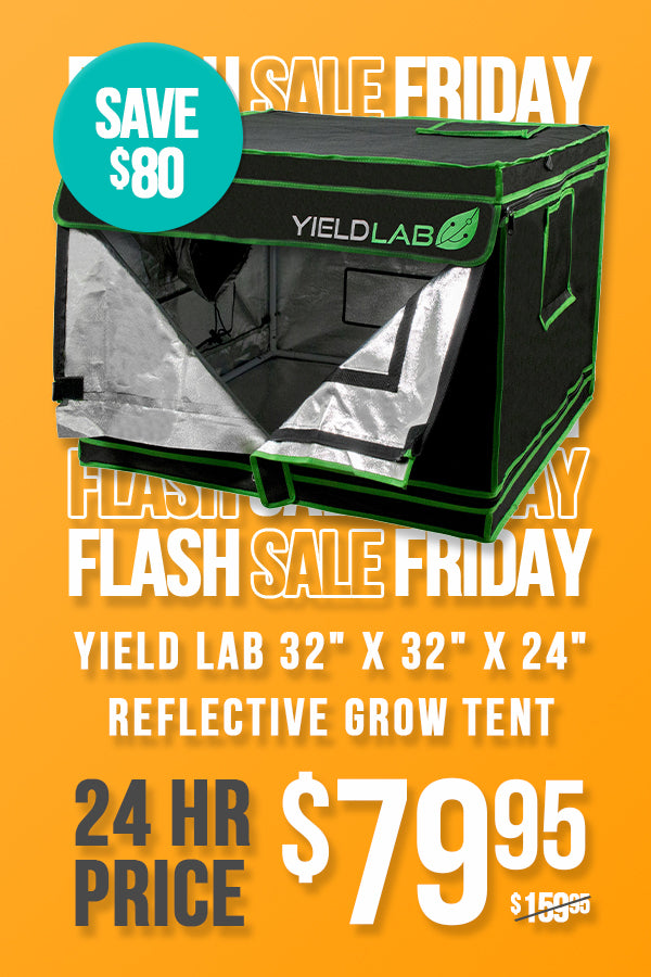 Yield Lab 32" x 32" x 24" Reflective Grow Tent