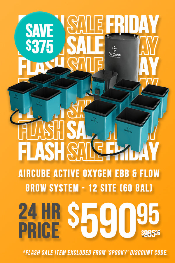AirCube Active Oxygen Ebb & Flow Grow System - 12 Site