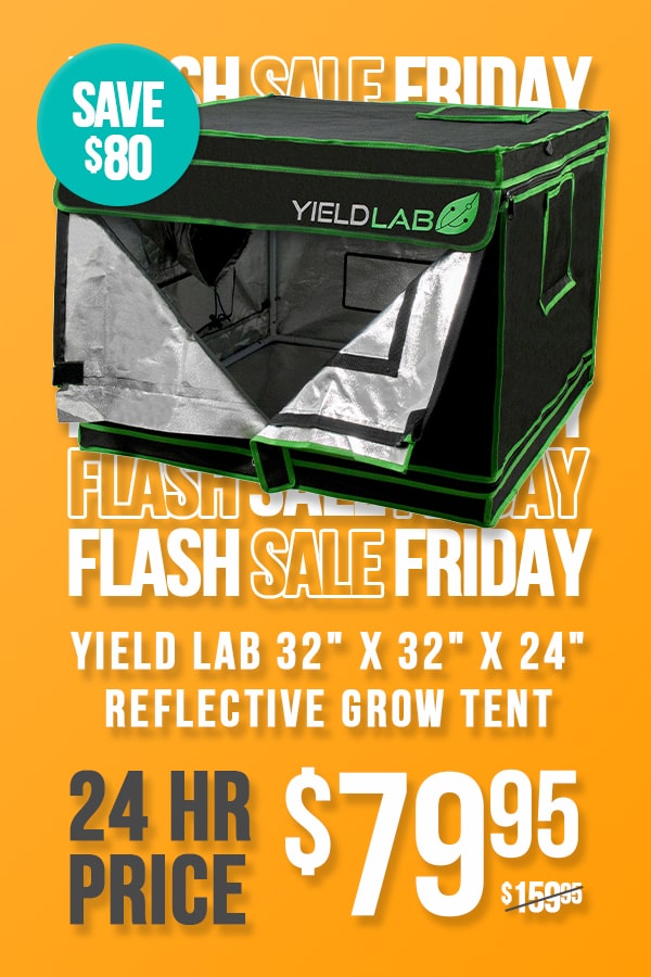 Yield Lab 32" x 32" x 24" Reflective Grow Tent