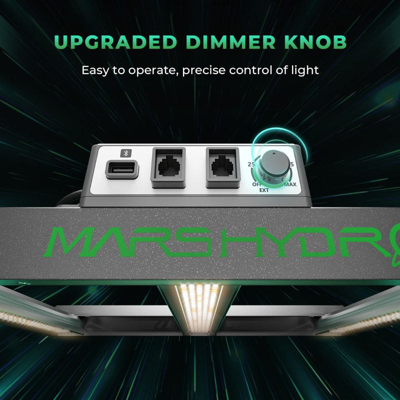 Mars Hydro Smart Dimmable FC-E1200W CO2 Plus Commercial FS LED Grow Light