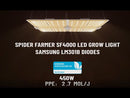 Spider Farmer 450W SF4000 LED Grow Light System