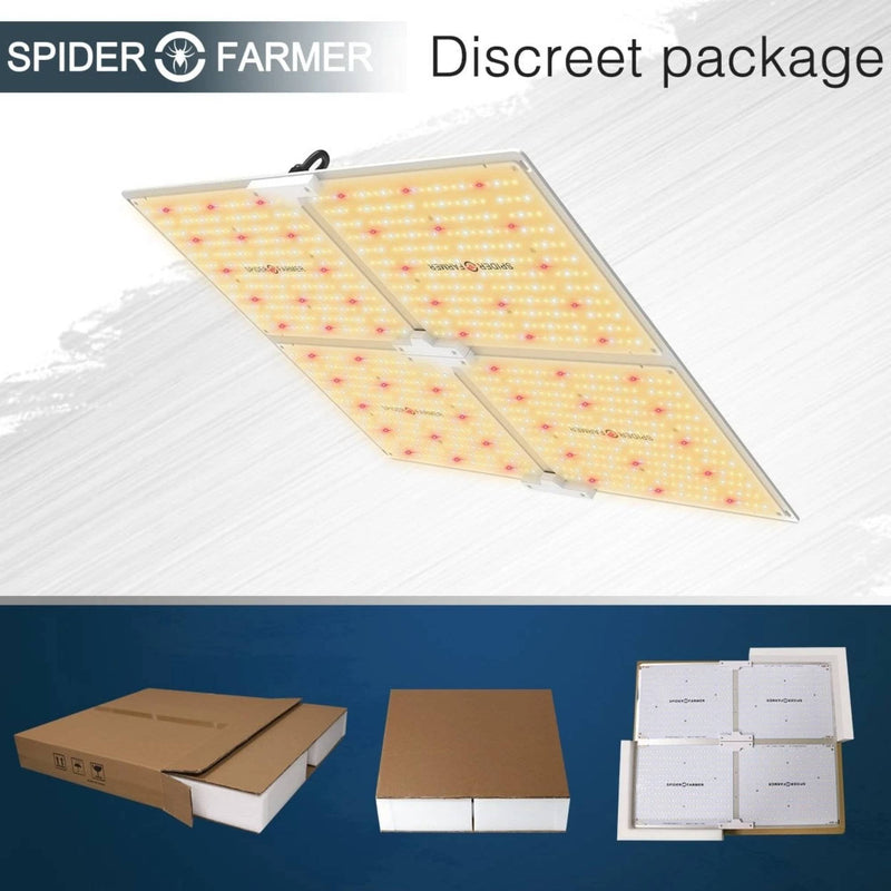 Spider Farmer SF4000 LED Grow Light System packaging