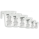 Growing Essentials 2000ml Measuring Cup side by side
