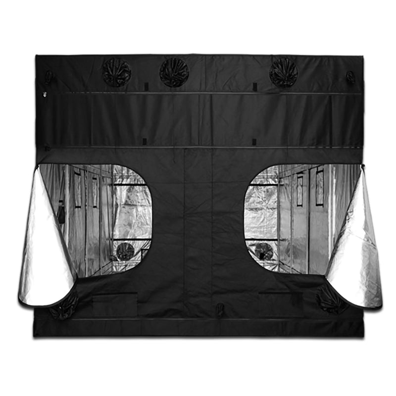 10'x20' Gorilla Grow Tent side windows open