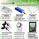 Yield Lab 1000W HPS+MH Cool Hood Reflector Grow Light Kit included components