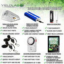 Yield Lab 1000w HPS Cool Hood Reflector Digital Grow Light Kit included components