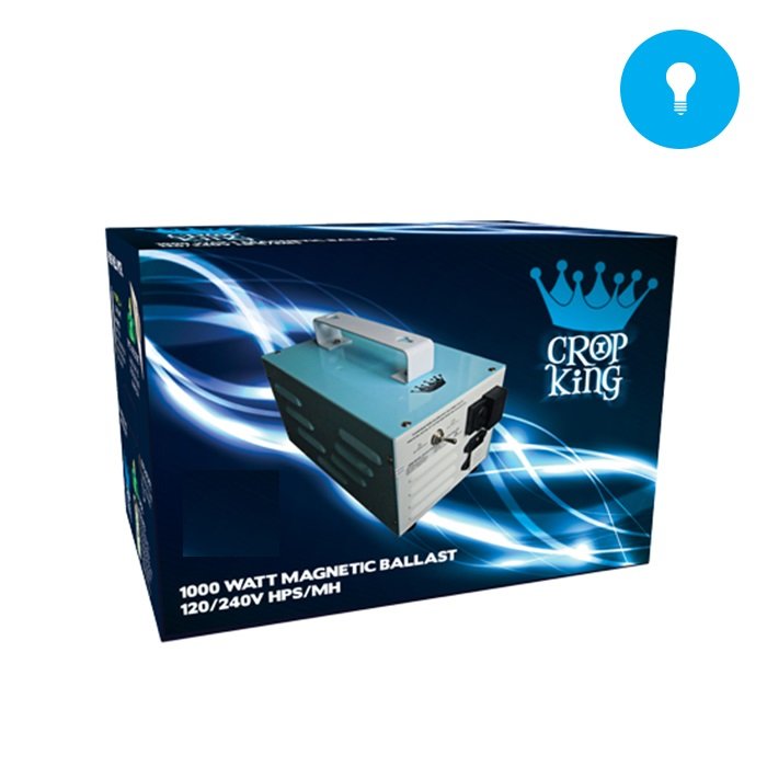 1000W Magnetic 120/240 HPS/HM Crop King Ballast box