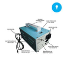 1000W Magnetic 120/240 HPS/HM Crop King Ballast features