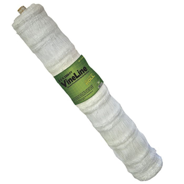 Growing Essentials 6.5 x 3300 White Vineline Roll front of roll 