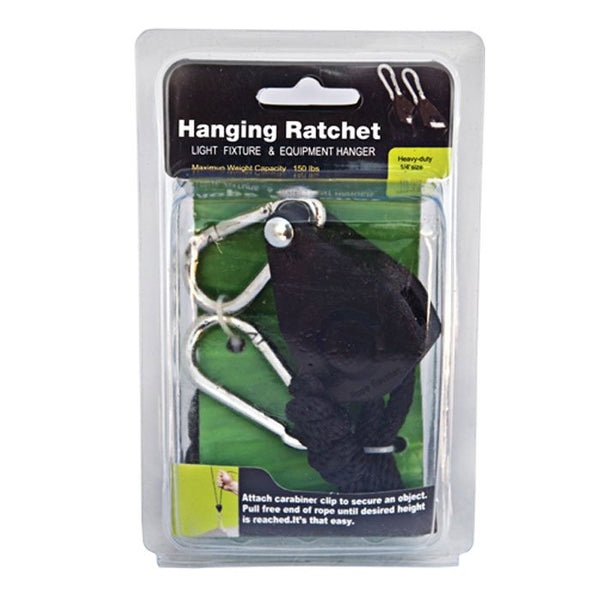 Grow Lights 1/4" Rope Ratchet (single Item) in package
