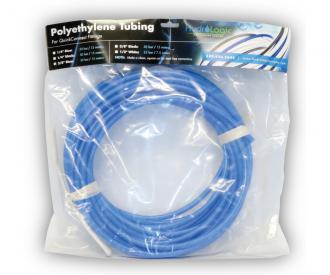 Growing Essentials Hydrologic Polyethylene Tubing, 50 feet, Blue, 3/8"