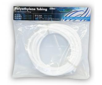 Growing Essentials Hydrologic Polyethylene Tubing, 25', White, 1/2"