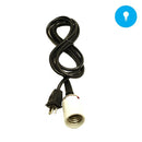 Grow Lights Lamp Socket  (15' Ballast Cord) laying flat