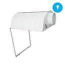 DL 6'' Basic Air-Cooled Reflector side profile