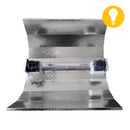 Grow Lights Open Wing Double Ended Lamp Reflector top view