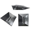 Grow Lights Macrolite DE Reflector bottom, side and back angles