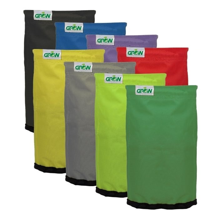 Grow1 Extraction Bags 20 gal. 8 bag kit front of bags