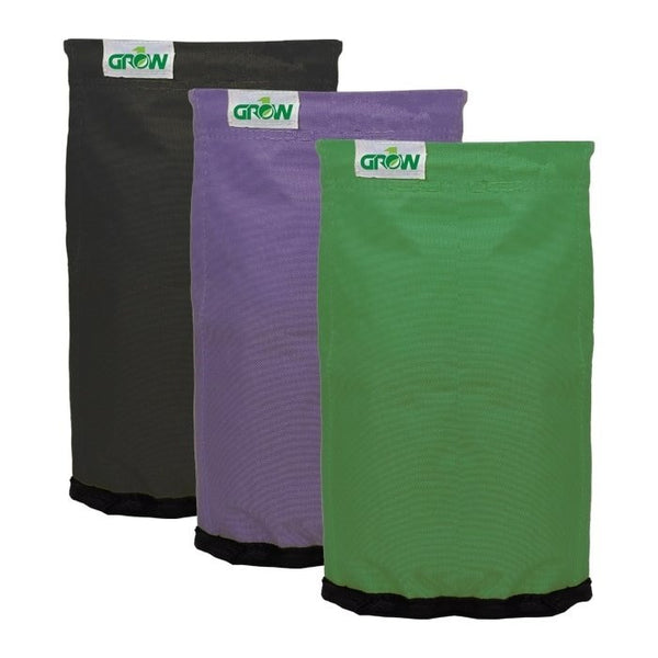 Grow1 Extraction Bags 5 gal. 3 bag kit front of bags