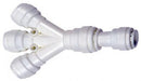 Growing Essentials Hydrologic QC 3-Way Splitter, 3/8"