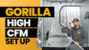 Gorilla Grow Tent Indoor Grow Room High CFM Kit
