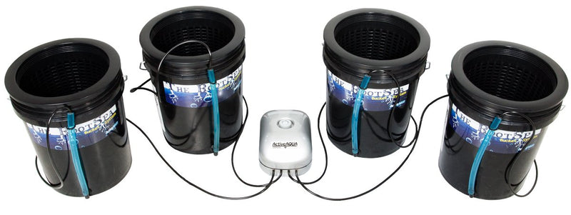 Hydroponics Root Spa 5 Gal 4 DWC Bucket System with all buckets and pump