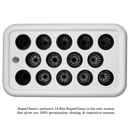 Hydroponics SuperPonics SuperCloner 14 Site Propagation System top straight on