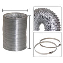 6' x 16.5' Insulated Foil Ducting Ventilation dimmensions