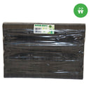 Hydroponics 2” Black Neoprene Inserts (pack of 132) side profile in packaging