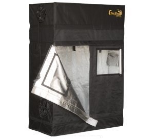 Gorilla Grow Tent SHORTY 2' x 4' front of tent half open