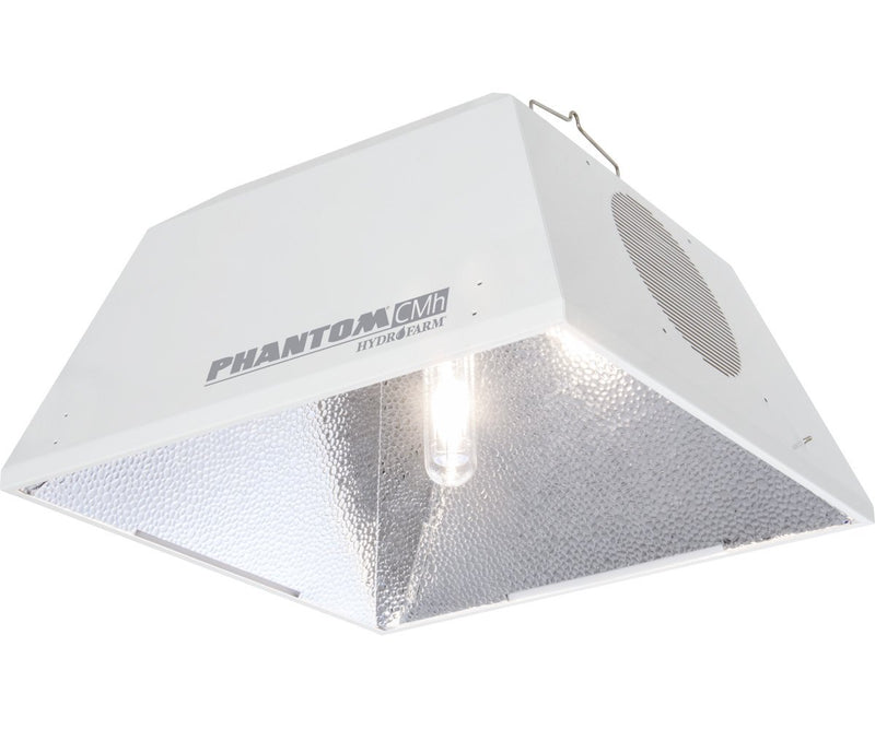 Grow Lights Phantom CMH Reflector, Ballast, and Lamp Kit - 3100K bottom of reflector