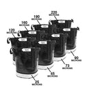 Harvest 20 Gallon Bubble Magic Extraction Bags (set of 8) side profile 