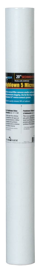 Growing Essentials Active Aqua 20" Polyblown Sediment Filter