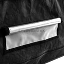 LAGarden 36" x 20" x 62" Mylar Reflective Hydroponic Indoor Grow Tent window