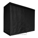 LAGarden 96" x 48" x 78" Mylar Reflective Hydroponic Indoor Grow Tent front door closed