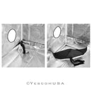 LAGarden 48" x 48" x 78" Mylar Reflective Hydroponic Indoor Grow Tent tray attachement