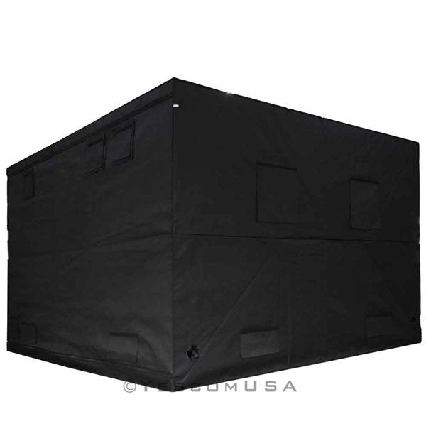 120 x 120 grow tent LAGarden 120" x 120" x 78" Reflective Hydroponic Indoor Grow Tent