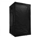 LAGarden 48" x 48" x 84" Mylar Reflective Hydroponic Indoor Grow Tent closed