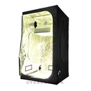 LAGarden 48" x 48" x 84" Mylar Reflective Hydroponic Indoor Grow Tent front open