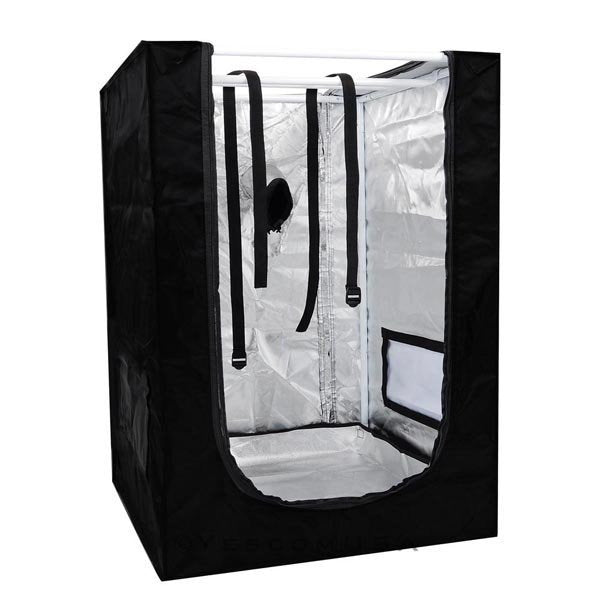 mini growing tent LAGarden 24" x 24" x 36" Mini Mylar Reflective Hydroponic Grow Tent