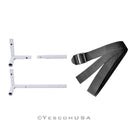 LAGarden 48" x 36" x 70" Mylar Reflective 2in1 Hydroponic Indoor Grow Tent straps