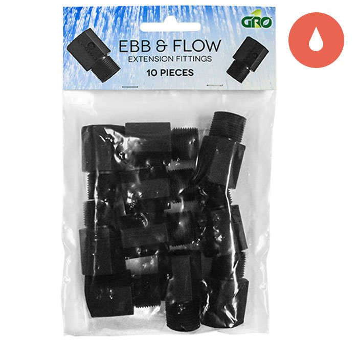 Hydroponics Extra Riser for Ebb & Flow Fittings (10pcs/pck) in package